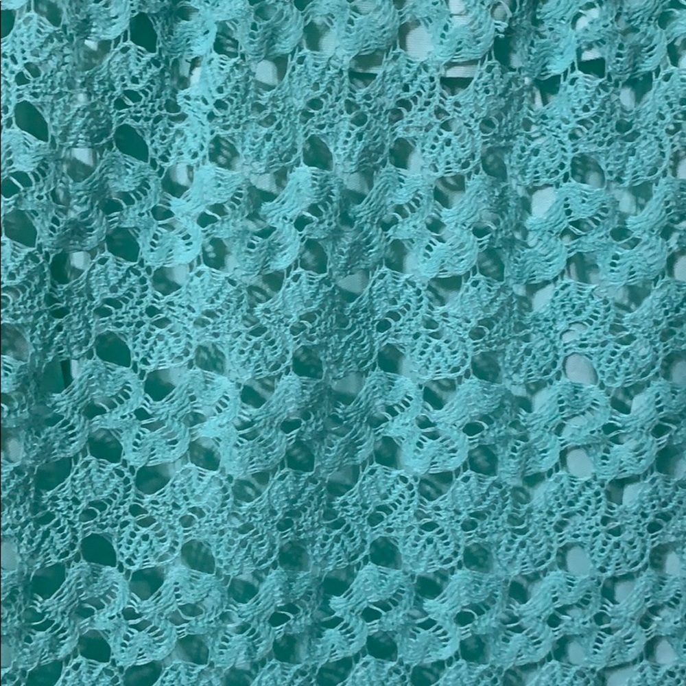 Adorable Seafoam Green Rabbit Rabbit Rabbit Dress - Picture 2 of 5